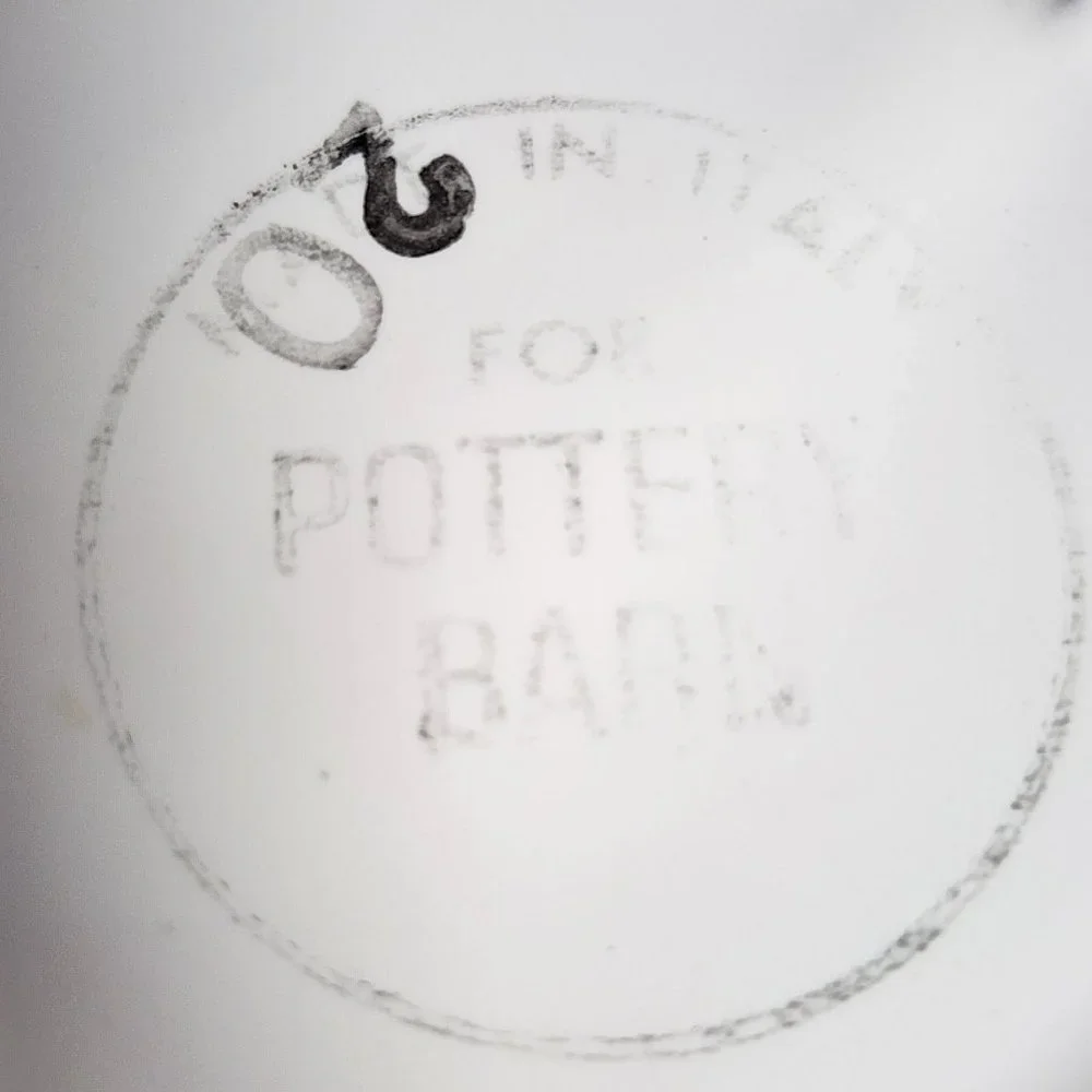 Pottery Barn vintage pottery